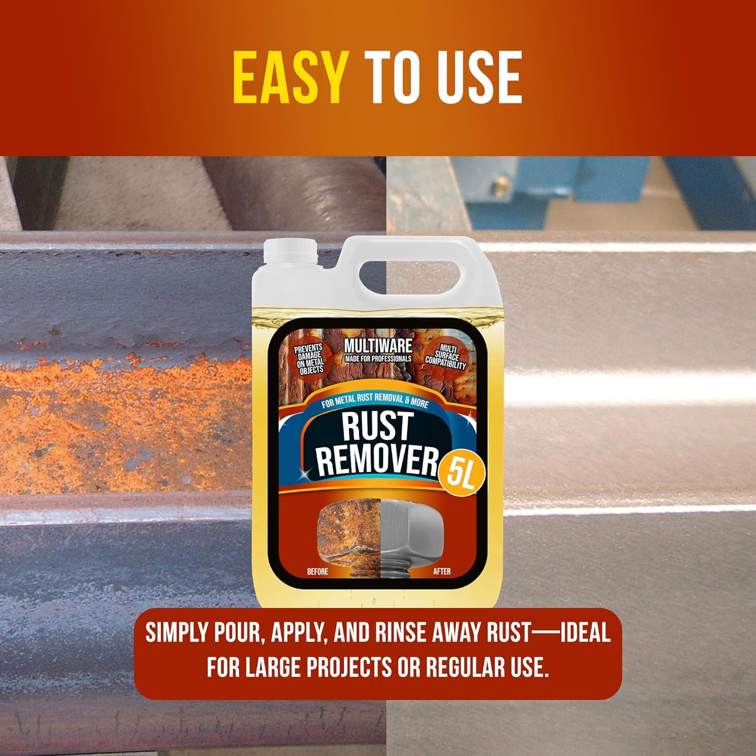 Ultimate Rust Remover For Metal