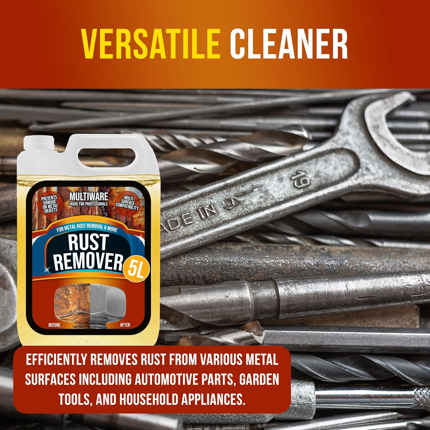 Ultimate Rust Remover For Metal