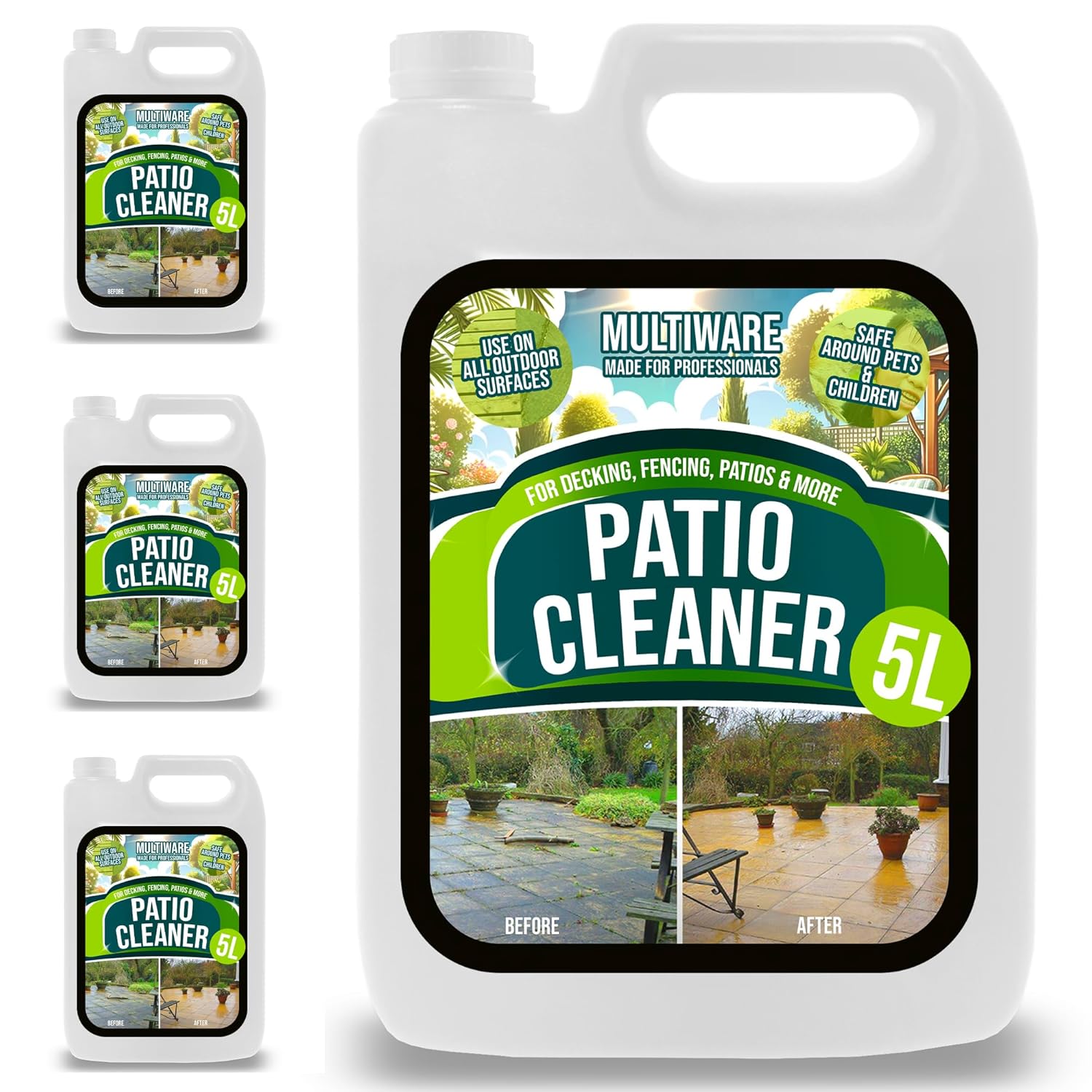 Ultimate Patio Cleaner Spray And Walk Away