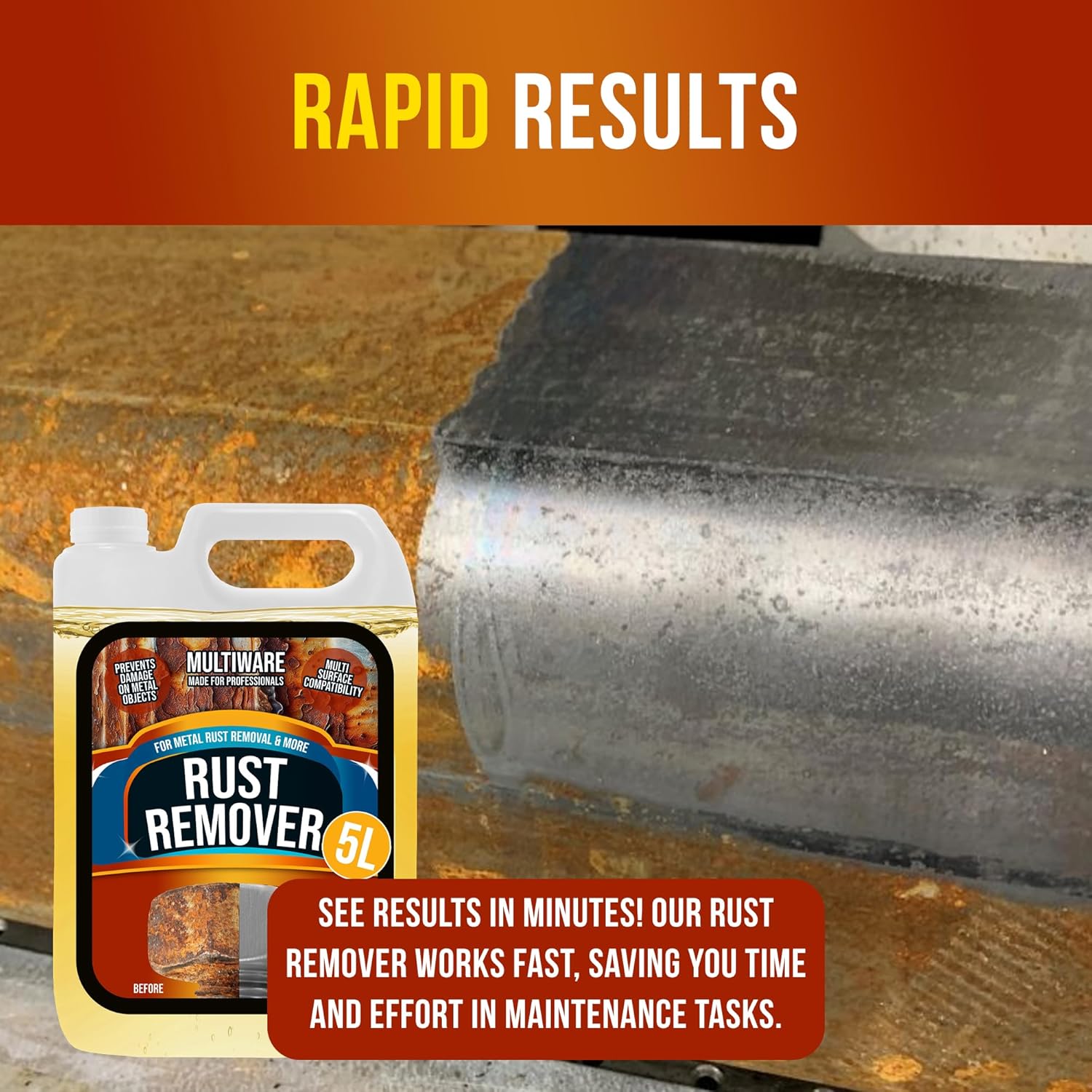 Ultimate Rust Remover For Metal