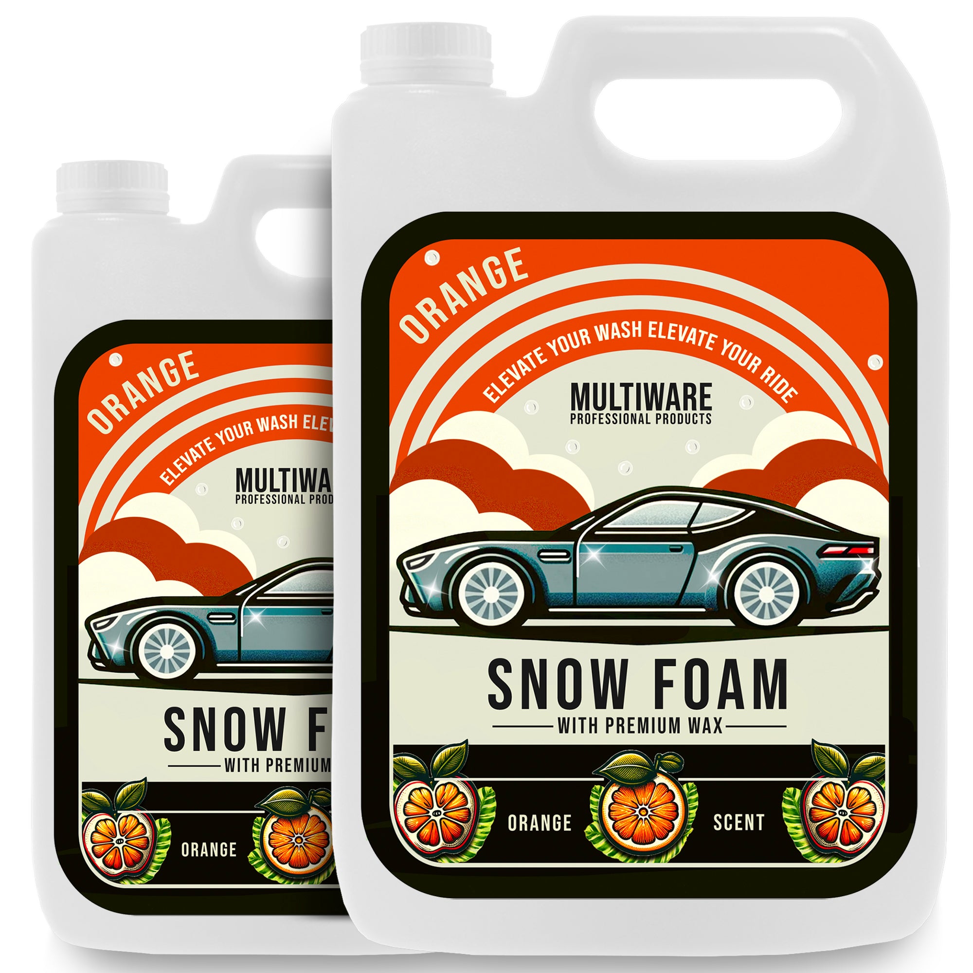 Ultimate Car Snow Foam Shampoo - Orange Scent