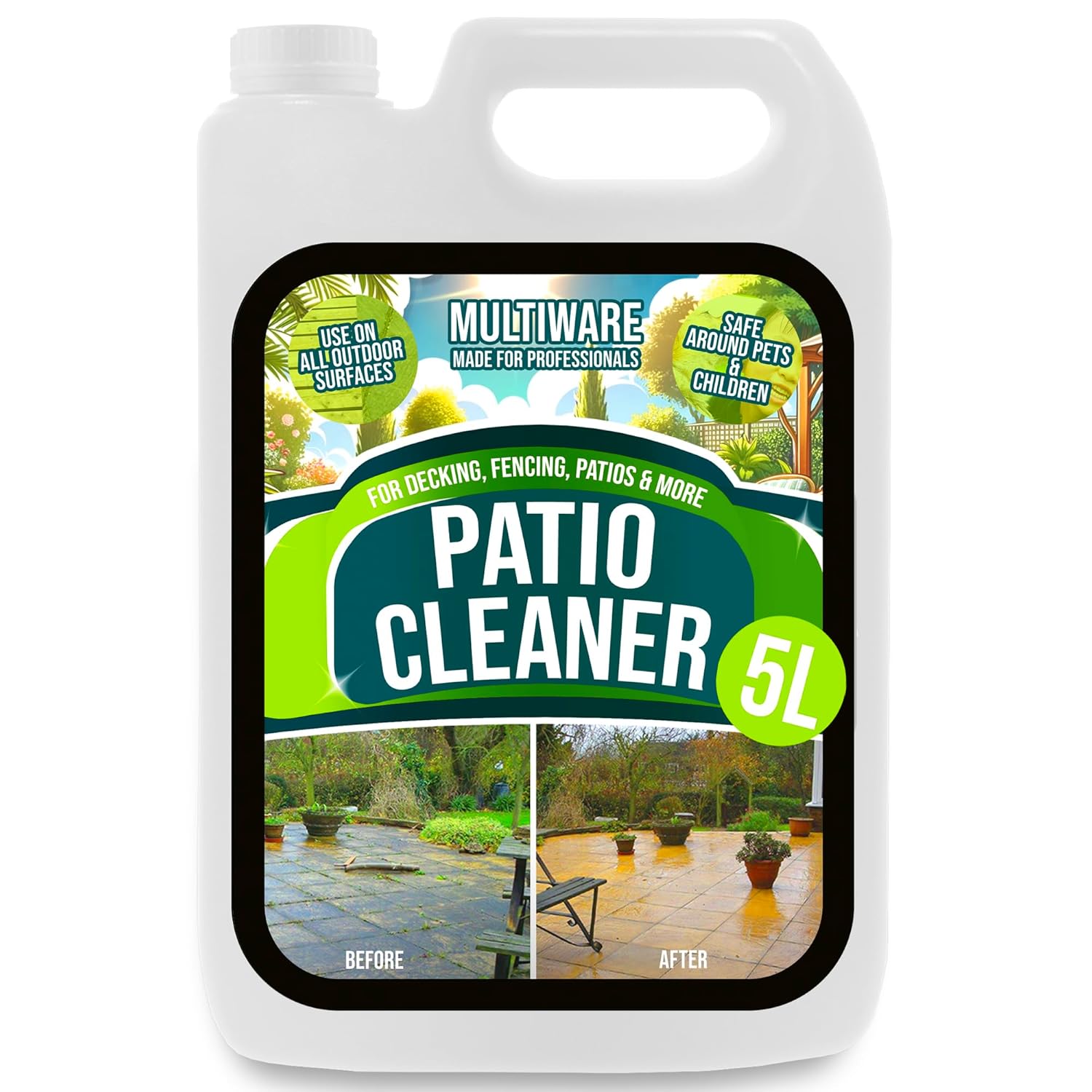 Ultimate Patio Cleaner Spray And Walk Away