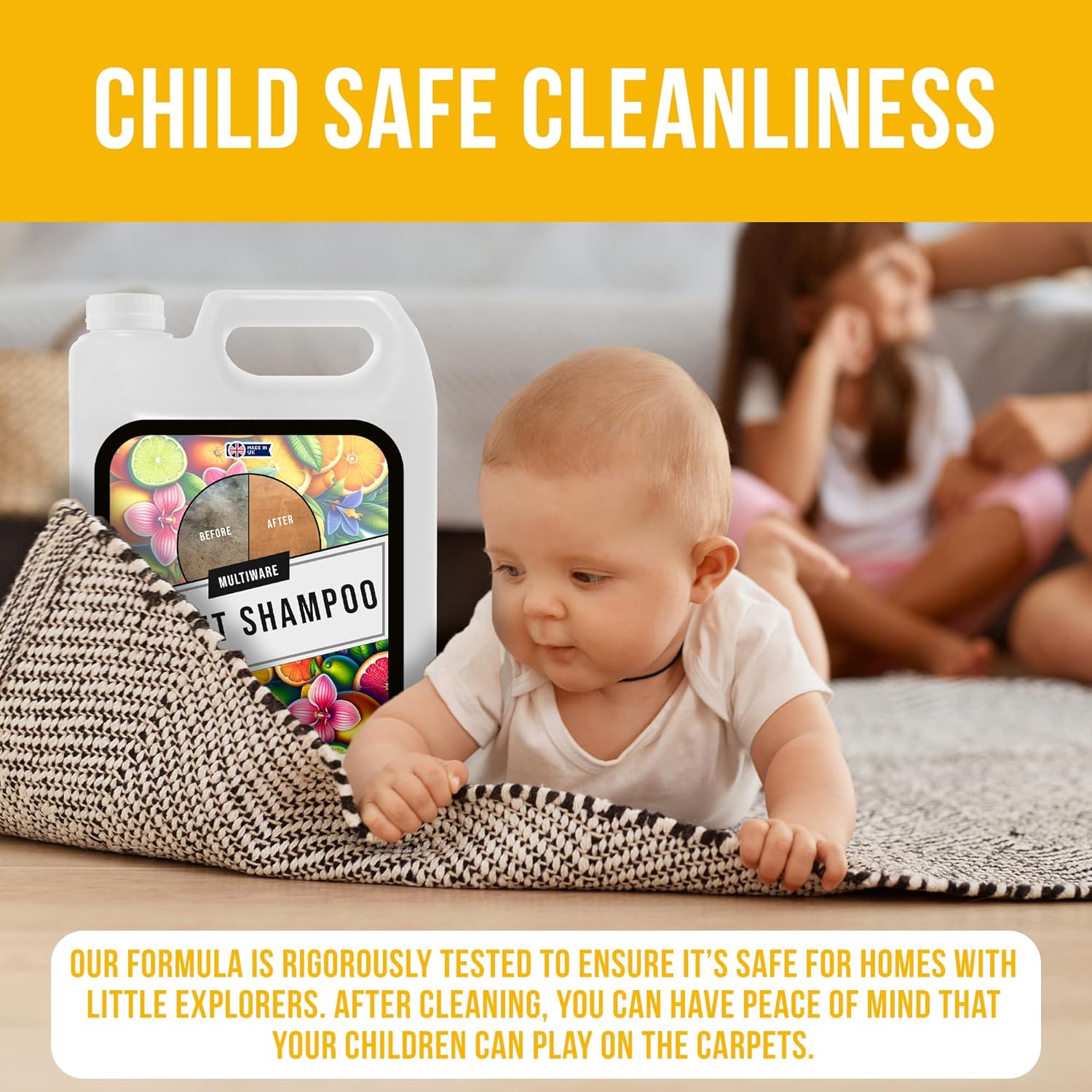 Ultimate Carpet Cleaner Shampoo - Citrus Scent