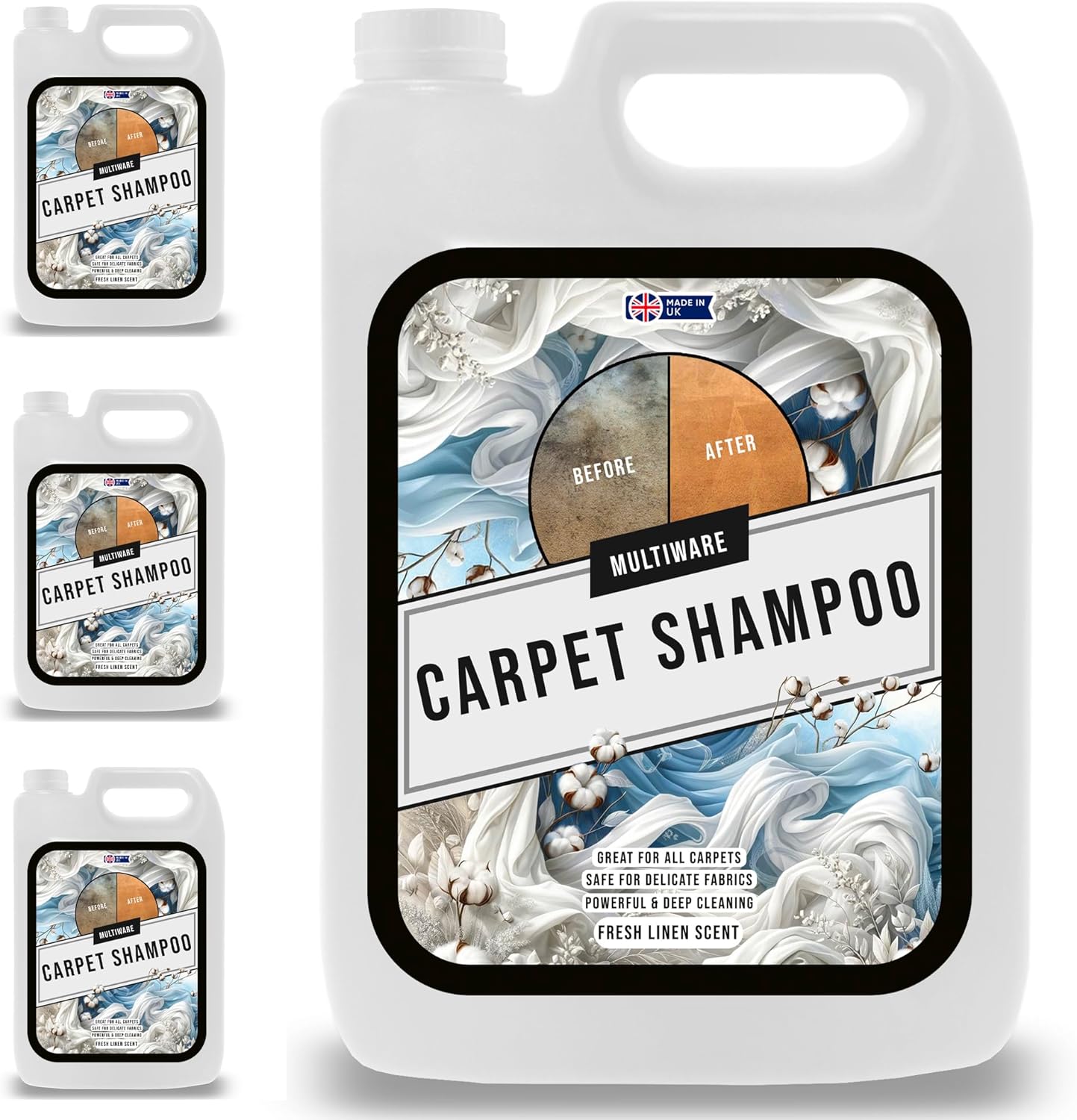 Ultimate Carpet Cleaner Shampoo - Fresh Linen Scent