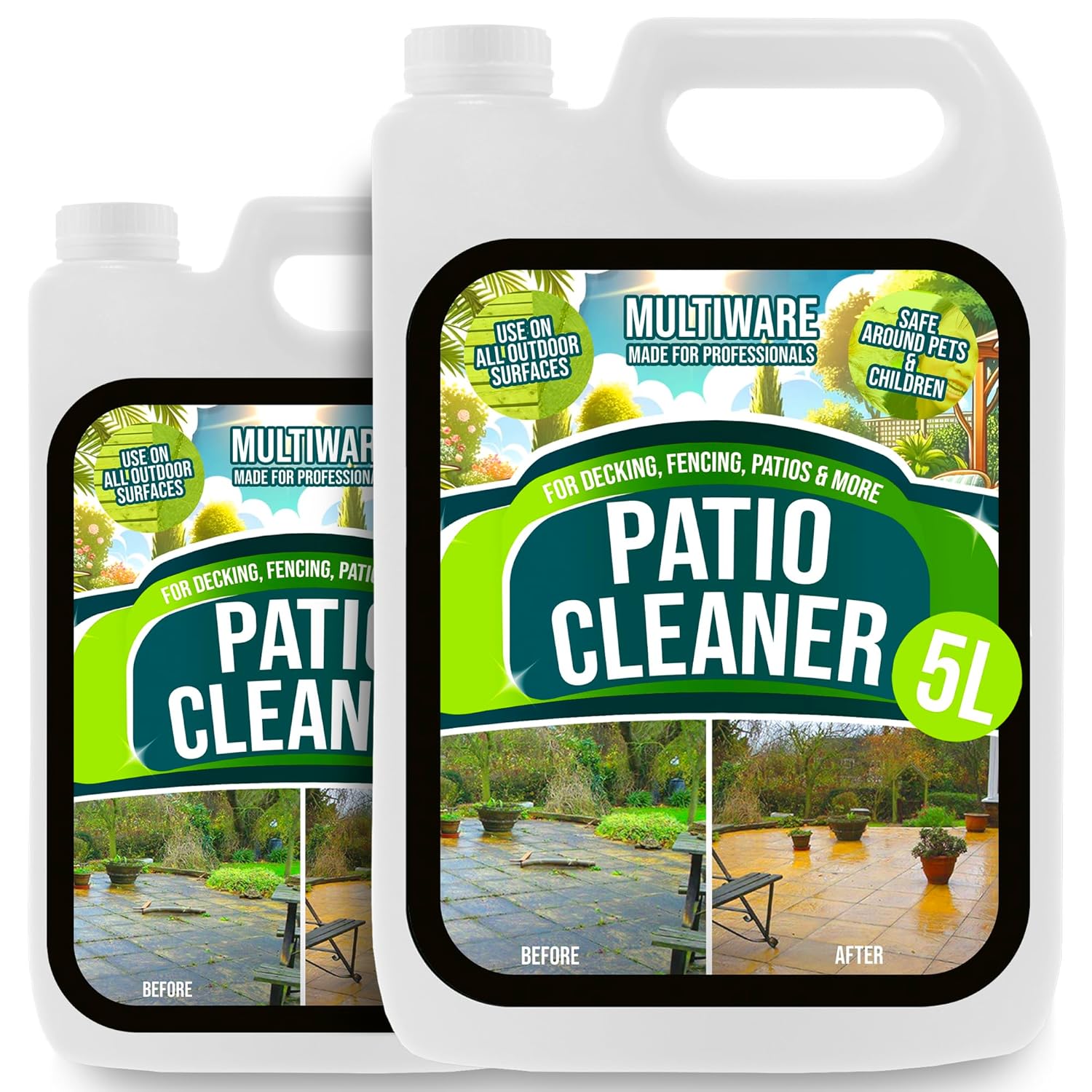 Ultimate Patio Cleaner Spray And Walk Away