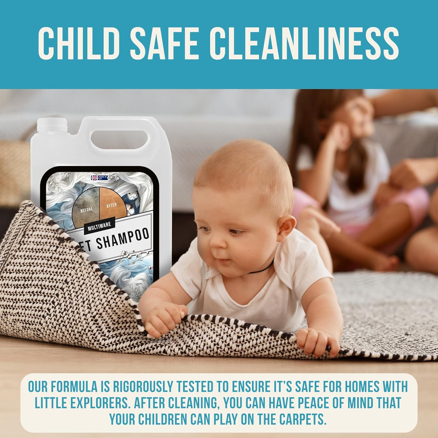 Ultimate Carpet Cleaner Shampoo - Fresh Linen Scent