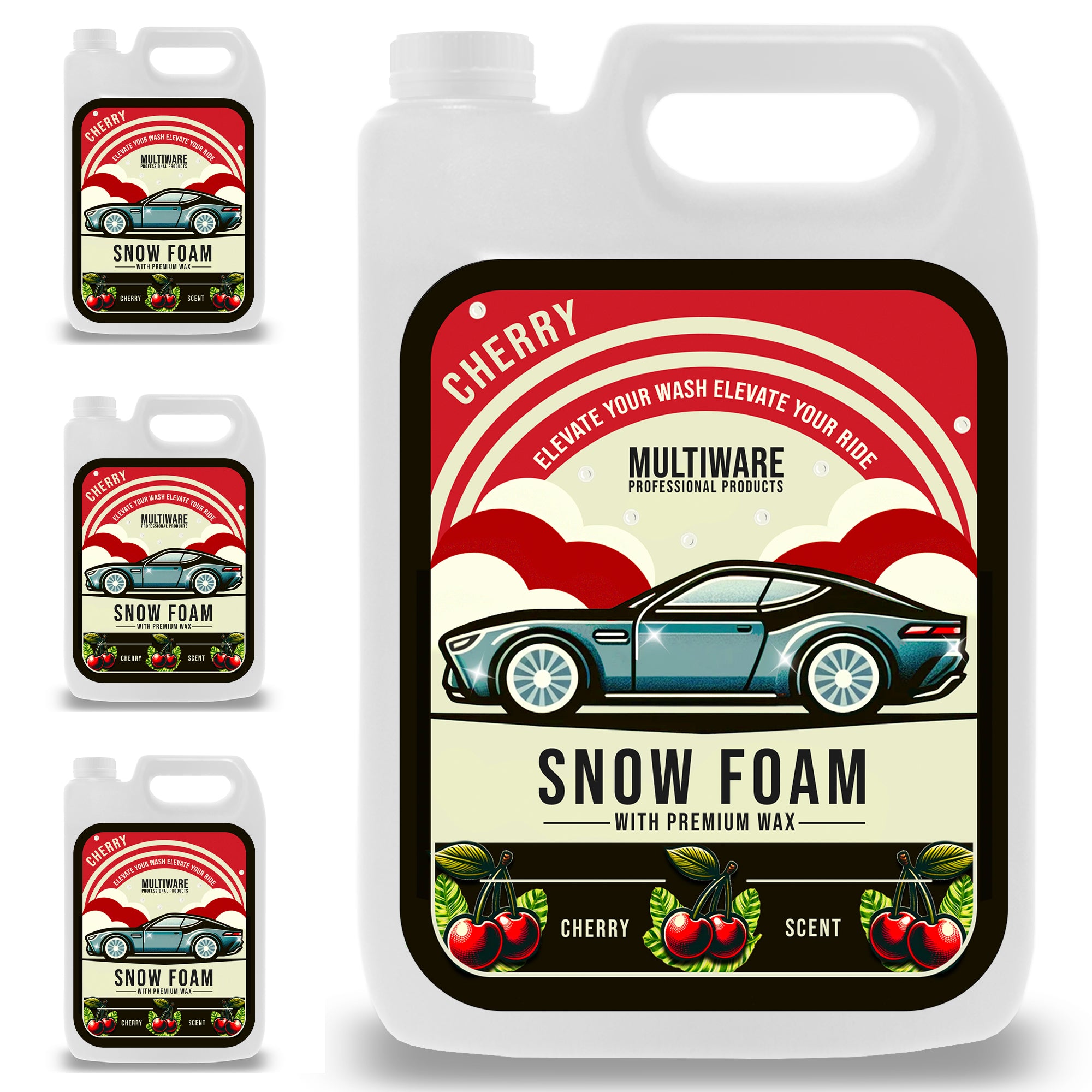 Ultimate Car Snow Foam Shampoo - Cherry Scent