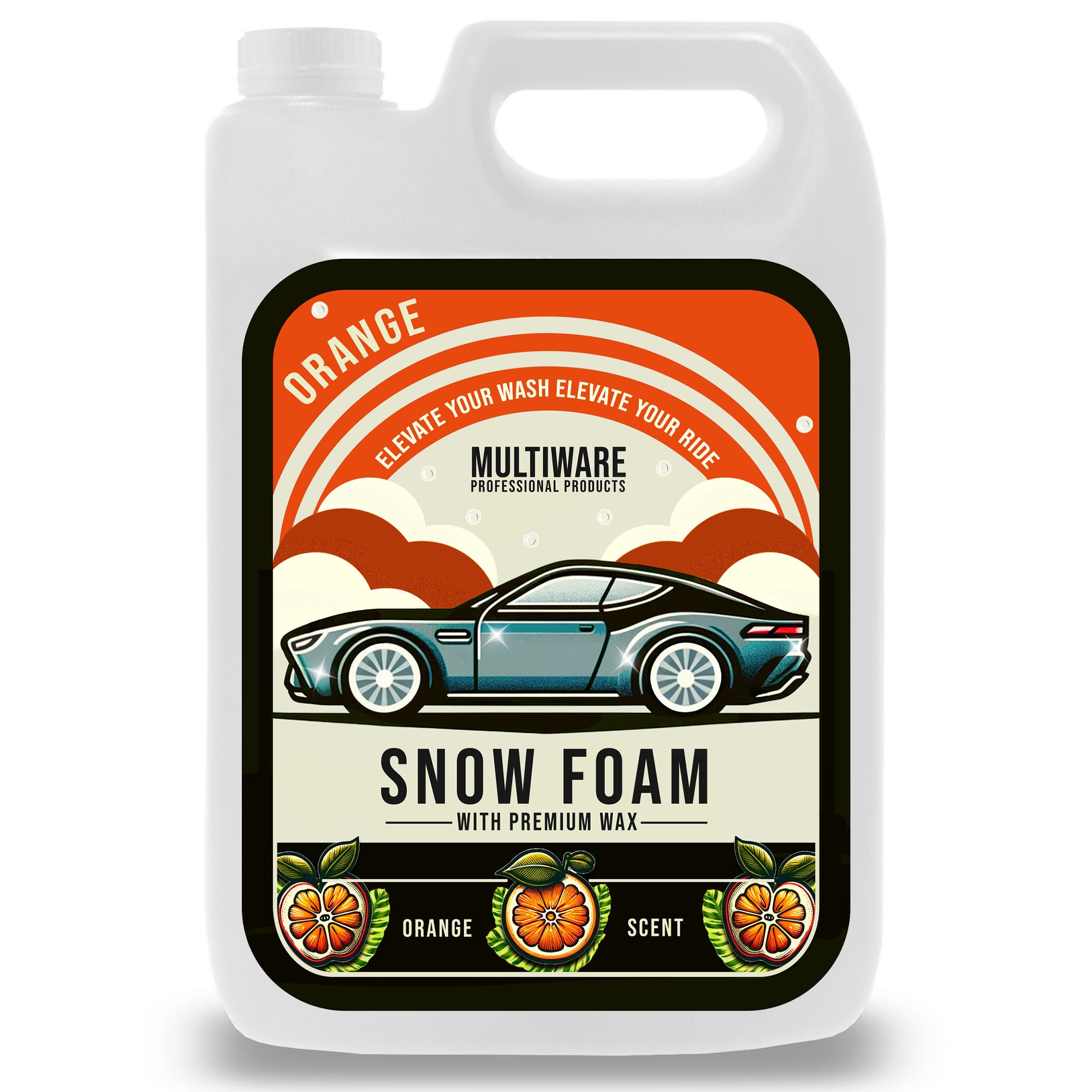 Ultimate Car Snow Foam Shampoo - Orange Scent